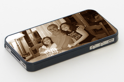 funda iphone personalizada con una foto transformada en sepia